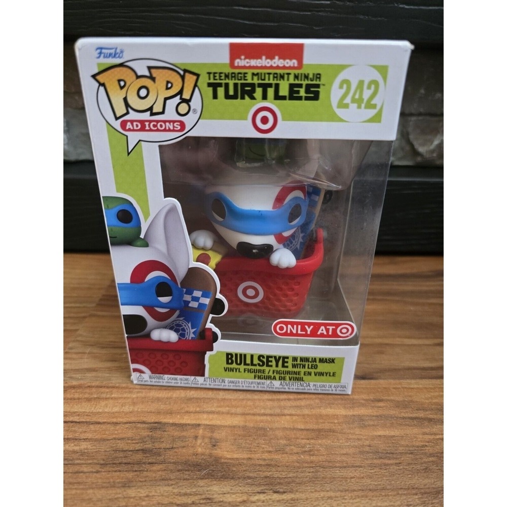 Funko POP! Ad Icons Target Bullseye in Ninja Mask Leo Vinyl Figure 242